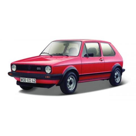 Model metalowy Volkswagen Golf Mk1 GTI 1979 Czerwony 1/24 Model metalowy Volkswagen Golf Mk1 GTI 1979 Czerwony 1/24