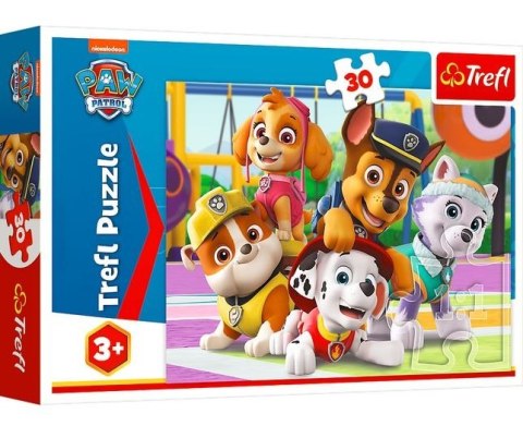 Puzzle 30 elementów Psi Patrol zawsze na czas Puzzle 30 elementów Psi Patrol zawsze na czas