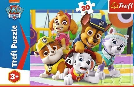 Puzzle 30 elementów Psi Patrol zawsze na czas Puzzle 30 elementów Psi Patrol zawsze na czas