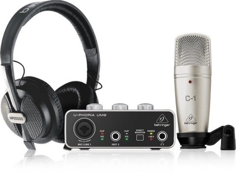 Behringer U-PHORIA STUDIO - Zestaw do homerecordingu Behringer U-PHORIA STUDIO - Zestaw do homerecordingu