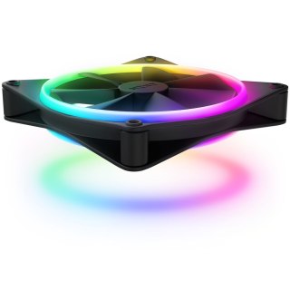 NZXT F140 RGB DUO Twin Pack Obudowa komputera Wentylator 14 cm Czarny 2 szt.