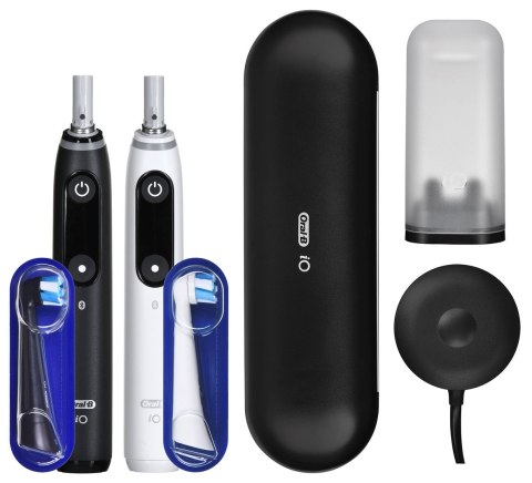 Braun Szczoteczka elektryczna Oral-B iO7 DuoPack Black + White