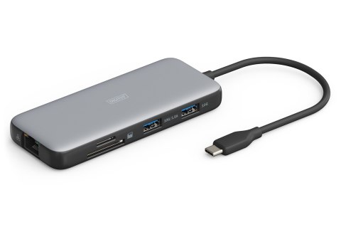 Stacja dokująca USB Typ C 8-portów 2x HDMI 4K/60Hz PD 3.0 Stacja dokująca USB Typ C 8-portów 2x HDMI 4K/60Hz PD 3.0