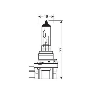 Żarówka (Karton 1szt.) H15 12V 55/15W PGJ23T-1 Standard