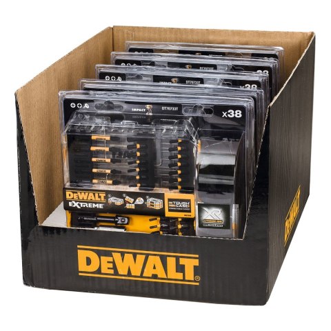 DeWALT DT70733T zestaw bity końcówki udarowe 38szt