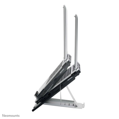 Neomounts NSLS100 stojak na laptop Półka wysięgnikowa na notebooka Srebrny 55,9 cm (22")
