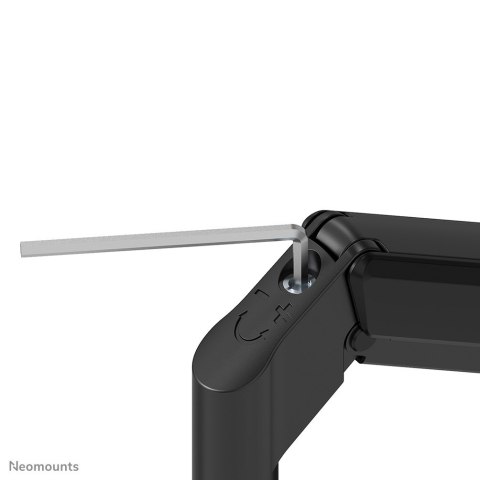 Neomounts DS70-810BL1 uchwyt / stojak do monitorów 81,3 cm (32") Biurko Czarny