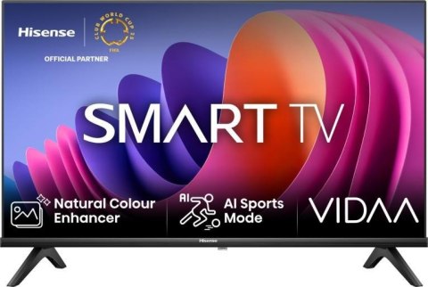 Telewizor Hisense LED 40A4N 40" FullHD Smart TV Wi-Fi Czarny Telewizor Hisense LED 40A4N 40" FullHD Smart TV Wi-Fi Czarny