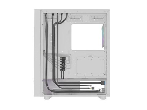 NATEC OBUDOWA GAMINGOWA GENESIS DIAXID 605 ARGB MIDI TOWER USB-C Z OKNEM BIAŁA