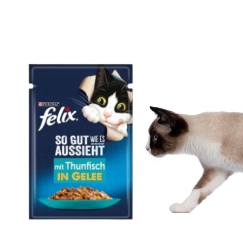 PURINA Felix MIX Smaków - mokra karma dla kota - 120x85 g PURINA Felix MIX Smaków - mokra karma dla kota - 120x85 g