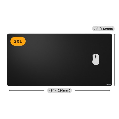 Glorious Gaming Mouse Pad 2 3XL, bez obramowania, gumowana - 1220 x 610mm