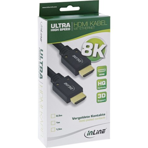 InLine 8K4K Ultra High Speed HDMI, - 3m InLine 8K4K Ultra High Speed HDMI, - 3m