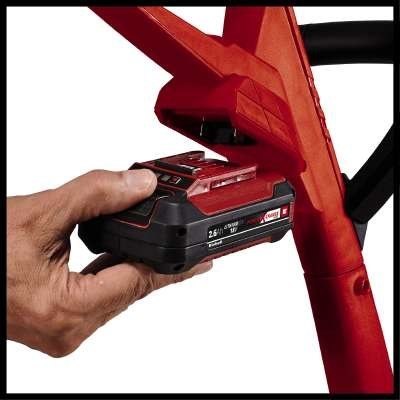 Einhell 3411104 przecinarka do pędzli/trymer 24 cm Bateria Czarny, Czerwony