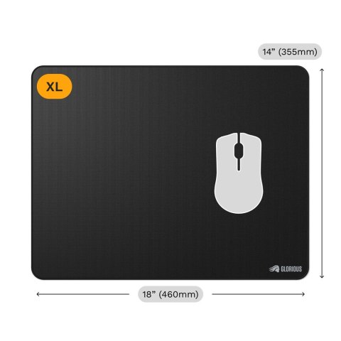 Glorious Gaming Mouse Pad 2 XL - Stitched - Black