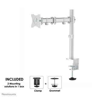 MONITOR DESK MOUNT 10-30" NM-D135SILVER NEWSTAR