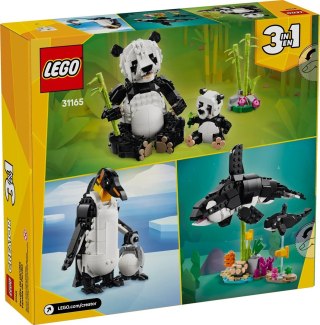 LEGO CREATOR 3 W 1 31165 Dzikie zwierzęta: rodzina pand