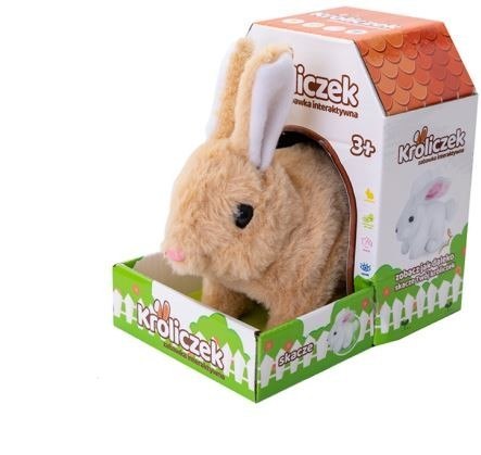 Maskotka interaktywna Króliczek na baterie Maskotka interaktywna Króliczek na baterie