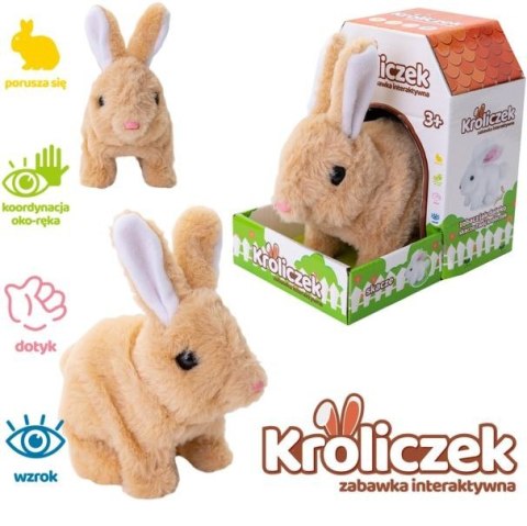 Maskotka interaktywna Króliczek na baterie Maskotka interaktywna Króliczek na baterie