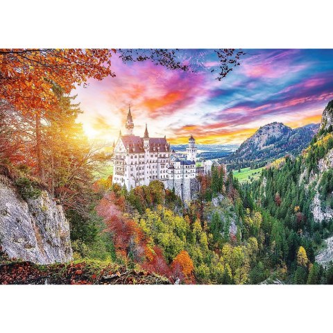 Puzzle 500 elementów Widok na zamek Neuschwanstein Niemcy Puzzle 500 elementów Widok na zamek Neuschwanstein Niemcy
