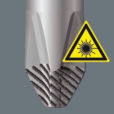 Zestaw wkrętaków Kraftform Lasertip z wieszakiem, 6 części