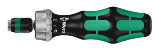 WERA Rękojeść do bitów 1/4" z grzechotką