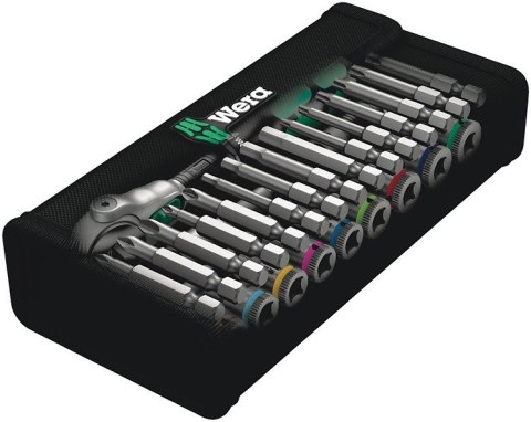 Zestaw kluczy nasadowych z grzechotką Zyklop Speed 1/4'' Zestaw kluczy nasadowych z grzechotką Zyklop Speed 1/4''
