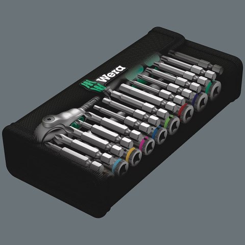 Zestaw kluczy nasadowych z grzechotką Zyklop Speed 1/4'' Zestaw kluczy nasadowych z grzechotką Zyklop Speed 1/4''
