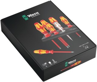 Zestaw wkrętaków KRAFTFORM SERIA 100+TESTER FAZY+WIESZAK