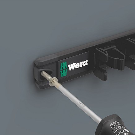 Zestaw wkrętaków Kraftform na listwie magnetycznej 9650