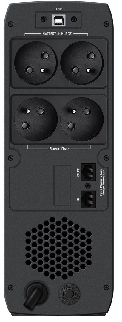 PowerWalker VI 1200 CSW FR Technologia line-interactive 1,2 kVA 720 W 4 x gniazdo sieciowe