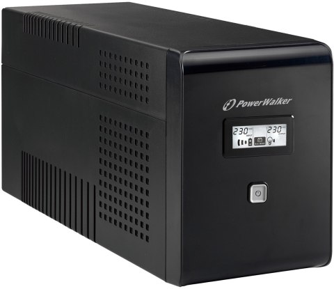 PowerWalker VI 2000 LCD 2 kVA 1200 W 2 x gniazdo sieciowe PowerWalker VI 2000 LCD 2 kVA 1200 W 2 x gniazdo sieciowe