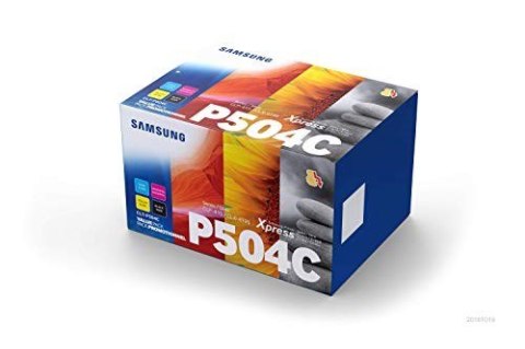 Samsung Zestaw 4 wkładów z tonerem CLT-P504C w kolorach czarnym/błękitnym/purpurowym/żółtym Samsung Zestaw 4 wkładów z tonerem CLT-P504C w kolorach czarnym/błękitnym/purpurowym/żółtym