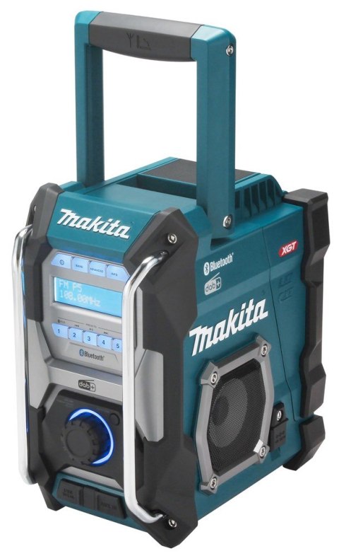 Makita MR004G radio Miejsce pracy Analogowe i cyfrowe Czarny, Zielony