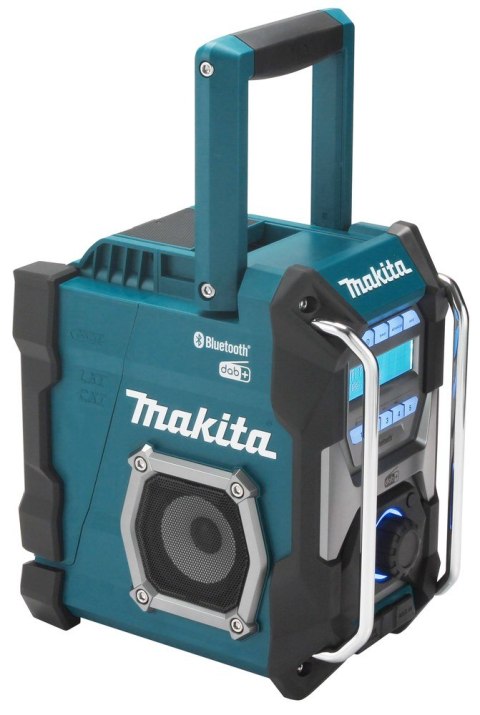 Makita MR004G radio Miejsce pracy Analogowe i cyfrowe Czarny, Zielony