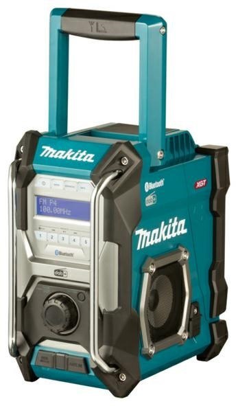 Makita MR004G radio Miejsce pracy Analogowe i cyfrowe Czarny, Zielony
