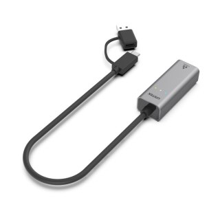 UNITEK ADAPTER USB-A/USB-C - RJ-45 2.5 GBIT, U1313C
