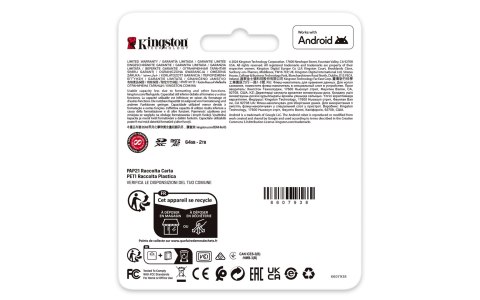 KINGSTON microSDXC Canvas Go Plus 128GB KINGSTON microSDXC Canvas Go Plus 128GB