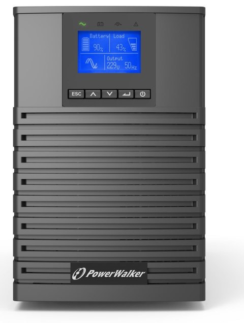 UPS POWER WALKER VFI 1000 ICT IOT PF1 ON-LINE 1/1 FAZY, 1000VA, USB/RS232, 4X IEC C13, C14EPO UPS POWER WALKER VFI 1000 ICT IOT PF1 ON-LINE 1/1 FAZY, 1000VA, USB/RS232, 4X IEC C13, C14EPO