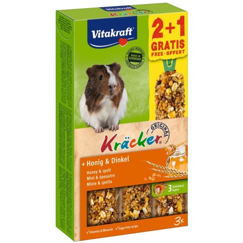 VITAKRAFT Kracker miód - przysmak dla świnki - 2+1 VITAKRAFT Kracker miód - przysmak dla świnki - 2+1