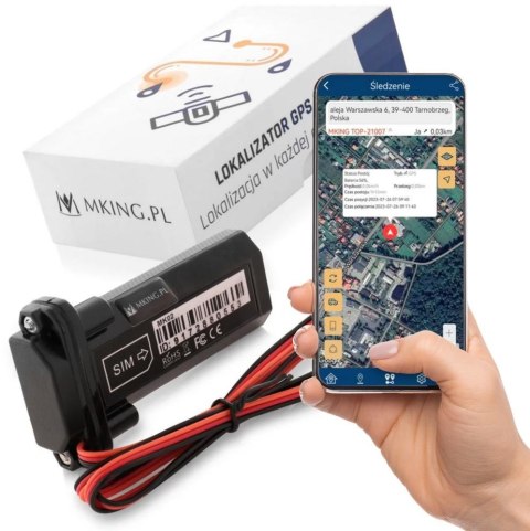 Lokalizator GPS Mking MK02 Śledzenie Pojazdu Łodzi Lokalizator GPS Mking MK02 Śledzenie Pojazdu Łodzi