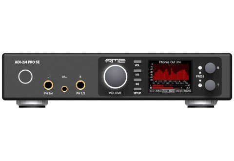 RME ADI-2/4 PRO SE - Referencyjny przetwornik A/D-D/A, 24-bity/768kHz RME ADI-2/4 PRO SE - Referencyjny przetwornik A/D-D/A, 24-bity/768kHz