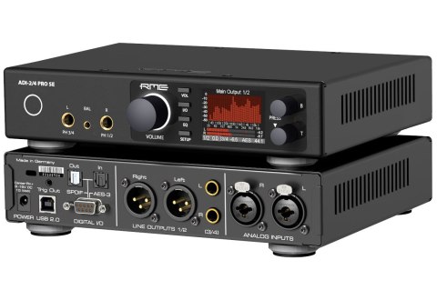 RME ADI-2/4 PRO SE - Referencyjny przetwornik A/D-D/A, 24-bity/768kHz RME ADI-2/4 PRO SE - Referencyjny przetwornik A/D-D/A, 24-bity/768kHz