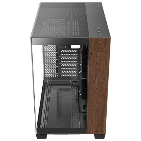 Antec C8 Wood Full Tower Czarny, Drewno