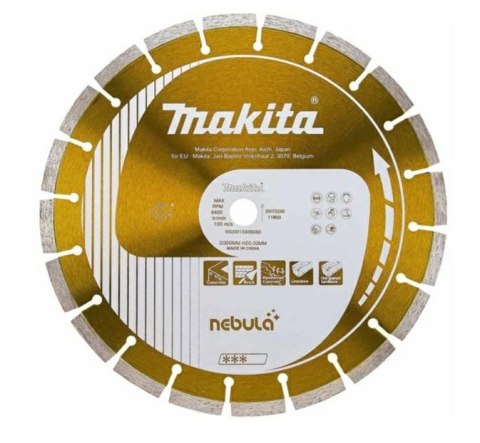 Makita tarcza diamentowa 300x20mm segment (sucho/mokro) beton