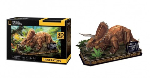 Puzzle 3D National Geographic - Triceratops Puzzle 3D National Geographic - Triceratops