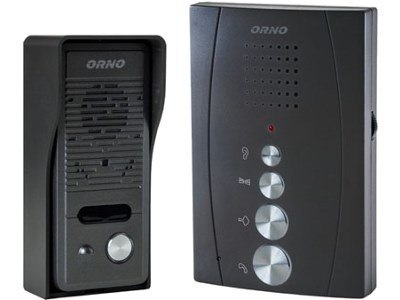DOMOFON ORNO OR-DOM-RE-914/B CZARNY DOMOFON ORNO OR-DOM-RE-914/B CZARNY