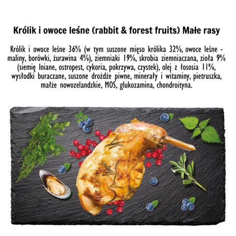 Paka Zwierzaka Seventh Heaven Królik z owocami leśnymi ''S'' 9kg Paka Zwierzaka Seventh Heaven Królik z owocami leśnymi ''S'' 9kg