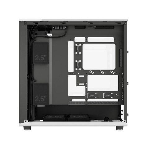 Przezroczysta obudowa Fractal Design North XL RC Chalk TG, Midi-Tower, ATX, Szkło hartowane - białe
