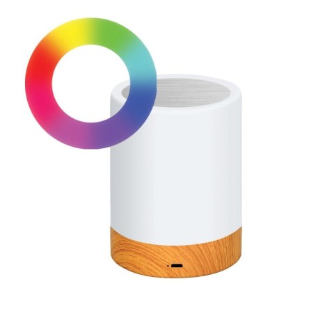Techly I-LED TOUCH lampa stołowa 1,6 W Biały