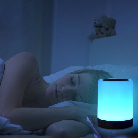 Techly I-LED TOUCH lampa stołowa 1,6 W Biały